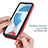 Silicone Transparent Frame Case Cover 360 Degrees YB2 for Realme C21Y