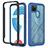 Silicone Transparent Frame Case Cover 360 Degrees YB2 for Realme C25Y