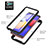 Silicone Transparent Frame Case Cover 360 Degrees YB2 for Samsung Galaxy A01 Core