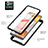 Silicone Transparent Frame Case Cover 360 Degrees YB2 for Samsung Galaxy A42 5G