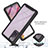 Silicone Transparent Frame Case Cover 360 Degrees YB2 for Samsung Galaxy S20 FE (2022) 5G