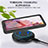 Silicone Transparent Frame Case Cover 360 Degrees YB2 for Samsung Galaxy S20 FE 4G