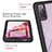 Silicone Transparent Frame Case Cover 360 Degrees YB2 for Samsung Galaxy S20 FE 4G