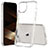 Silicone Transparent Frame Case Cover 360 Degrees ZJ1 for Apple iPhone 13 Clear