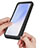 Silicone Transparent Frame Case Cover 360 Degrees ZJ1 for Google Pixel 4a 5G