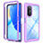 Silicone Transparent Frame Case Cover 360 Degrees ZJ1 for Huawei Nova 9 SE