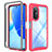 Silicone Transparent Frame Case Cover 360 Degrees ZJ1 for Huawei Nova 9 SE