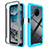 Silicone Transparent Frame Case Cover 360 Degrees ZJ1 for Nokia X100 5G