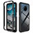 Silicone Transparent Frame Case Cover 360 Degrees ZJ1 for Nokia X100 5G