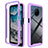 Silicone Transparent Frame Case Cover 360 Degrees ZJ1 for Nokia X100 5G