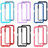 Silicone Transparent Frame Case Cover 360 Degrees ZJ1 for Nokia X100 5G