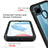 Silicone Transparent Frame Case Cover 360 Degrees ZJ1 for Realme C21Y