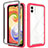 Silicone Transparent Frame Case Cover 360 Degrees ZJ1 for Samsung Galaxy A04 4G