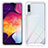 Silicone Transparent Frame Case Cover 360 Degrees ZJ1 for Samsung Galaxy A50