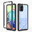 Silicone Transparent Frame Case Cover 360 Degrees ZJ1 for Samsung Galaxy A71 4G A715