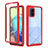 Silicone Transparent Frame Case Cover 360 Degrees ZJ1 for Samsung Galaxy A71 4G A715