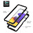 Silicone Transparent Frame Case Cover 360 Degrees ZJ1 for Samsung Galaxy F42 5G