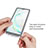 Silicone Transparent Frame Case Cover 360 Degrees ZJ1 for Samsung Galaxy Note 10 Lite