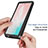 Silicone Transparent Frame Case Cover 360 Degrees ZJ1 for Samsung Galaxy Note 20 5G