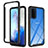 Silicone Transparent Frame Case Cover 360 Degrees ZJ1 for Samsung Galaxy S20