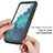 Silicone Transparent Frame Case Cover 360 Degrees ZJ1 for Samsung Galaxy S20 FE (2022) 5G