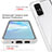 Silicone Transparent Frame Case Cover 360 Degrees ZJ1 for Samsung Galaxy S20 Plus