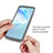 Silicone Transparent Frame Case Cover 360 Degrees ZJ1 for Samsung Galaxy S20 Plus