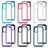 Silicone Transparent Frame Case Cover 360 Degrees ZJ1 for Samsung Galaxy S20 Plus