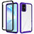 Silicone Transparent Frame Case Cover 360 Degrees ZJ1 for Samsung Galaxy S20 Plus