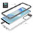 Silicone Transparent Frame Case Cover 360 Degrees ZJ1 for Samsung Galaxy S20 Plus 5G