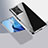 Silicone Transparent Frame Case Cover 360 Degrees ZJ1 for Xiaomi Redmi Note 12 Explorer
