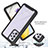 Silicone Transparent Frame Case Cover 360 Degrees ZJ2 for Samsung Galaxy A72 5G