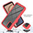 Silicone Transparent Frame Case Cover 360 Degrees ZJ2 for Samsung Galaxy M02s