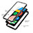 Silicone Transparent Frame Case Cover 360 Degrees ZJ3 for Google Pixel 5a 5G