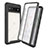 Silicone Transparent Frame Case Cover 360 Degrees ZJ3 for Google Pixel 6a 5G