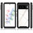 Silicone Transparent Frame Case Cover 360 Degrees ZJ3 for Google Pixel 7 5G