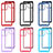 Silicone Transparent Frame Case Cover 360 Degrees ZJ3 for Motorola Moto Edge 40 Pro 5G