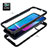 Silicone Transparent Frame Case Cover 360 Degrees ZJ3 for Motorola Moto G Play (2023)