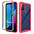 Silicone Transparent Frame Case Cover 360 Degrees ZJ3 for Motorola Moto G Play (2023)