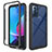 Silicone Transparent Frame Case Cover 360 Degrees ZJ3 for Motorola Moto G Play (2023)