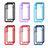 Silicone Transparent Frame Case Cover 360 Degrees ZJ3 for Motorola Moto G Play (2023)