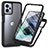 Silicone Transparent Frame Case Cover 360 Degrees ZJ3 for Motorola Moto G13