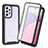 Silicone Transparent Frame Case Cover 360 Degrees ZJ3 for Samsung Galaxy A33 5G