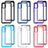 Silicone Transparent Frame Case Cover 360 Degrees ZJ3 for Samsung Galaxy A51 4G