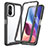 Silicone Transparent Frame Case Cover 360 Degrees ZJ3 for Xiaomi Mi 11i 5G