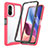 Silicone Transparent Frame Case Cover 360 Degrees ZJ3 for Xiaomi Mi 11X 5G