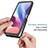 Silicone Transparent Frame Case Cover 360 Degrees ZJ3 for Xiaomi Mi 11X 5G