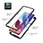 Silicone Transparent Frame Case Cover 360 Degrees ZJ3 for Xiaomi Mi 11X 5G