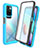 Silicone Transparent Frame Case Cover 360 Degrees ZJ3 for Xiaomi Redmi 10 (2022)