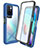 Silicone Transparent Frame Case Cover 360 Degrees ZJ3 for Xiaomi Redmi 10 4G